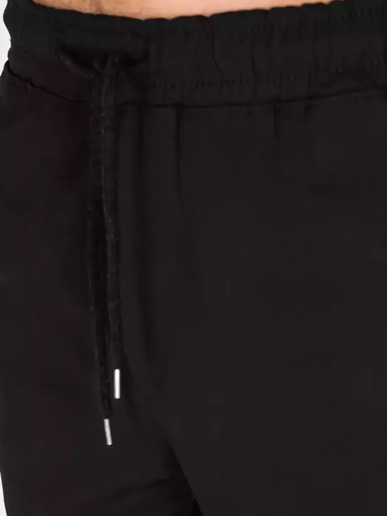 Spodnie męskie joggery czarne Dstreet UX3707