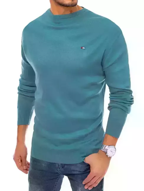 Sweter męski jasnoniebieski Dstreet WX1846