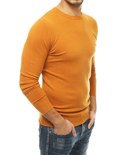 Sweter męski kamelowy Dstreet WX1510