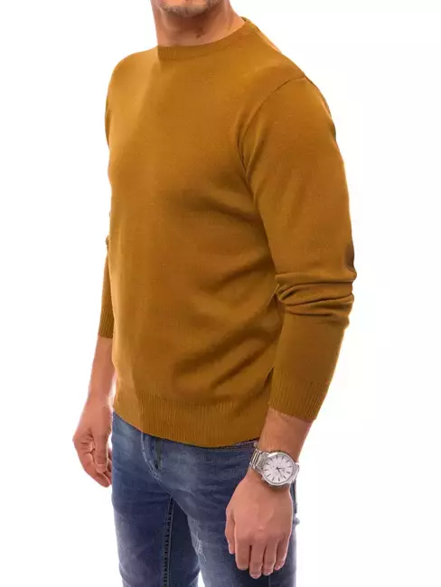 Sweter męski kamelowy Dstreet WX1867