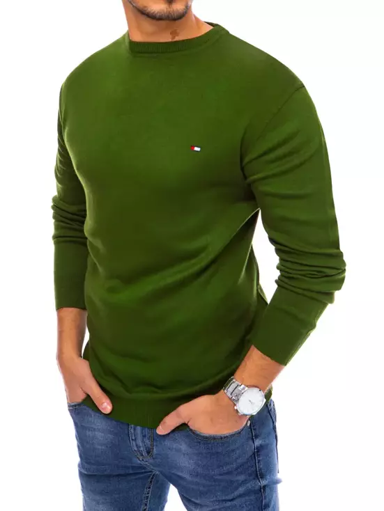Sweter męski zielony Dstreet WX1828