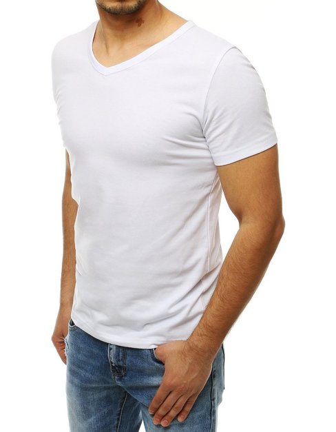 T-shirt męski biały Dstreet RX4113