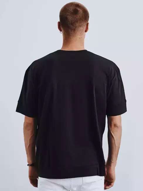 T-shirt męski czarny Dstreet RX4630