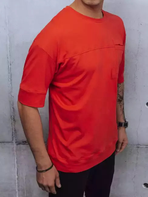 T-shirt męski czerwony Dstreet RX4632z