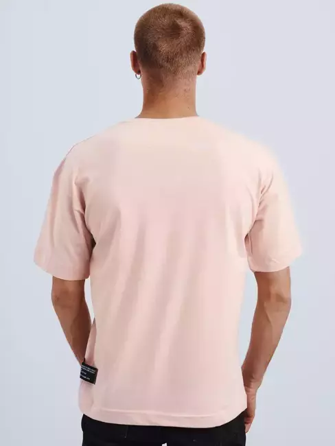 T-shirt męski różowy Dstreet RX4599