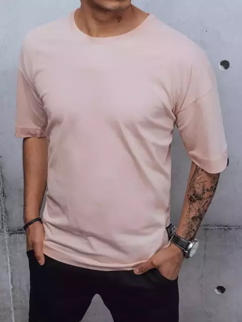 T-shirt męski różowy Dstreet RX4599z