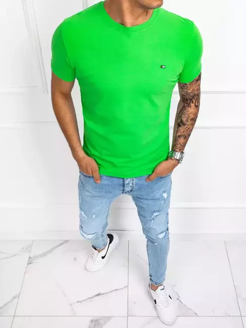 T-shirt męski zielony Dstreet RX4793