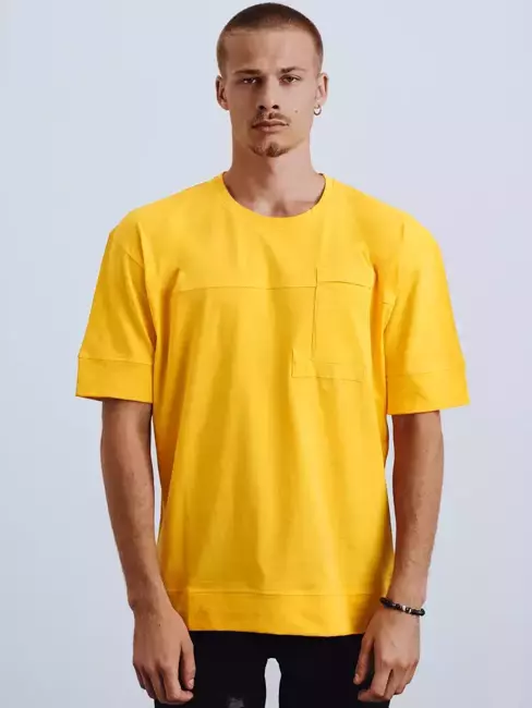 T-shirt męski żółty Dstreet RX4633