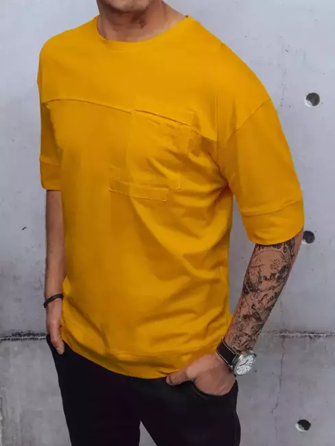 T-shirt męski żółty Dstreet RX4633z