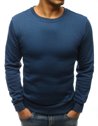 Bluza męska gładka niebieska Dstreet BX3693