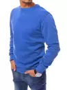 Bluza męska gładka niebieska Dstreet BX5104_3