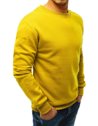 Bluza męska gładka żółta Dstreet BX4638_2