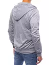 Bluza męska rozpinana z kapturem szara Dstreet BX5171_4