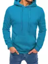 Bluza męska z kapturem jasnoniebieska Dstreet BX5108_2
