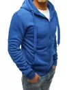 Bluza męska z kapturem jasnoniebieska Dstreet BX5229_2