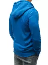 Bluza męska z kapturem niebieska Dstreet BX5232_4