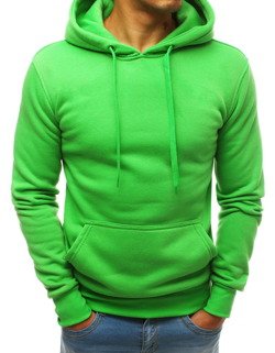 Bluza męska z kapturem zielona BX3991