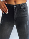 Czarne jeansy damskie POSSEY Dstreet UY0895z_3