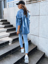 Jeansowa koszula damska ITALIANA niebieska Dstreet DY0347_3