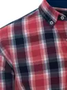 Kolorowa koszula męska w kratkę DX2045_3