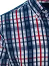 Kolorowa koszula męska w kratkę DX2046_3