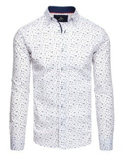 Koszula męska PREMIUM z długim rękawem biała DX1830_1