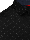 Koszula męska czarna Dstreet DX2529_2