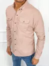 Koszula męska różowa Dstreet DX2374_2