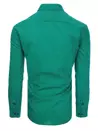 Koszula męska w drobną kratkę granatowo-zieloną Dstreet DX2118_2