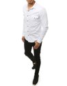 Koszula męska z długim rękawem biała Dstreet DX1934_2