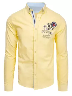 Koszula męska żółta Dstreet DX2246