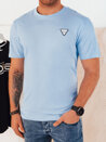 Koszulka męska basic błękitna Dstreet RX5447_1