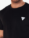 Koszulka męska basic czarna Dstreet RX5439_2