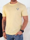 Koszulka męska basic żółta Dstreet RX5445_1