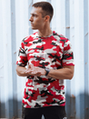 Koszulka męska camouflage czerwona Dstreet RX5588_2
