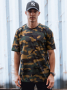 Koszulka męska khaki camouflage Dstreet RX5594_2