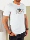 Koszulka męska z nadrukiem biała Dstreet RX5361_2