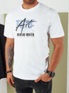 Koszulka męska z nadrukiem biała Dstreet RX5392_1