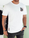 Koszulka męska z nadrukiem biała Dstreet RX5481_2