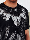 Koszulka męska z nadrukiem czarna Dstreet RX5378_2