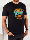 Koszulka męska z nadrukiem czarna Dstreet RX5400_2