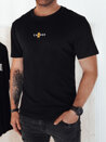 Koszulka męska z nadrukiem czarna Dstreet RX5461_1