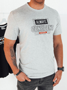 Koszulka męska z nadrukiem szara Dstreet RX5406_2