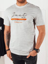 Koszulka męska z nadrukiem szara Dstreet RX5424_1