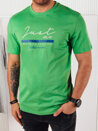 Koszulka męska z nadrukiem zielona Dstreet RX5426_1