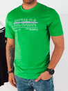 Koszulka męska z nadrukiem zielona Dstreet RX5438_1
