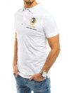 Koszulka polo męska biała Dstreet PX0360_2