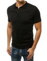 Koszulka polo męska czarna Dstreet PX0320