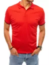 Koszulka polo męska czerwona Dstreet PX0341_2
