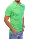 Koszulka polo męska jasnozielona Dstreet PX0506_2